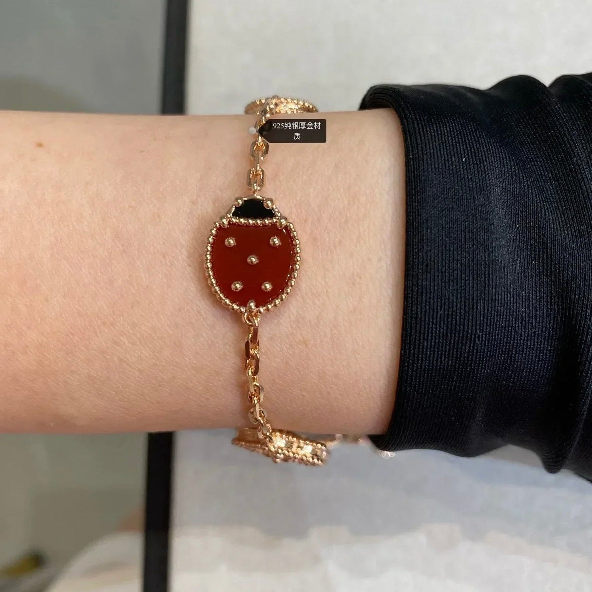 [⭐Hyrra Jewelry]LUCKY SPRING 5 MOTIF BRACELET