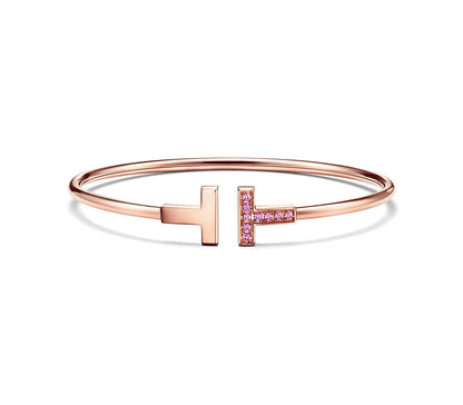 [Hyrra Jewelry]T PINK GOLD PINK DIAMOND BRACELET