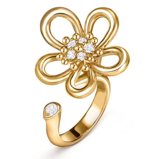 [⭐Hyrra Jewelry]Flowerlace Between the Finger
