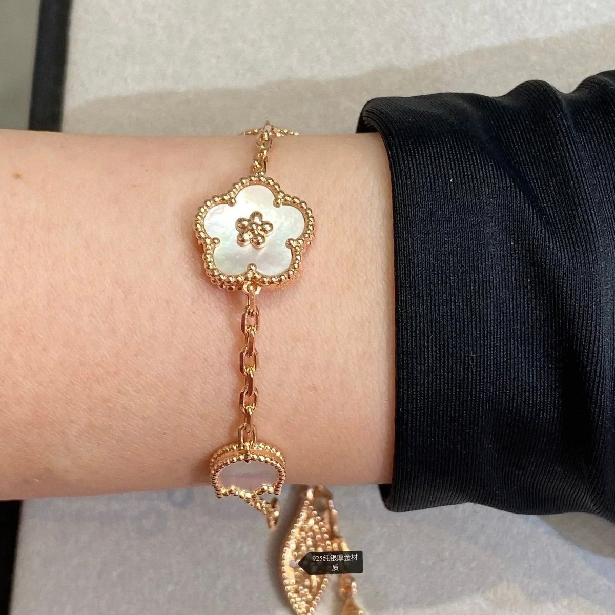 [⭐Hyrra Jewelry]LUCKY SPRING 5 MOTIF BRACELET