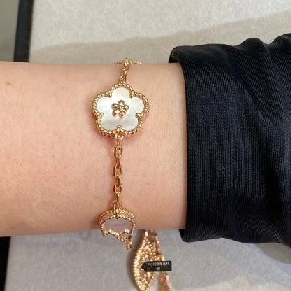 [⭐Hyrra Jewelry]LUCKY SPRING 5 MOTIF BRACELET