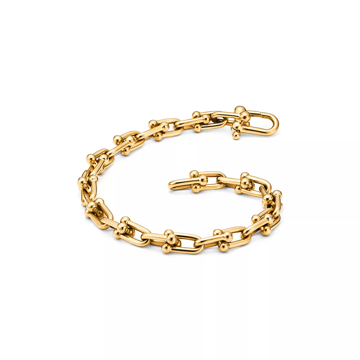 [Hyrra Jewelry]HARDWEAR SMALL LINK 26 MOTIF GOLD BRACELET
