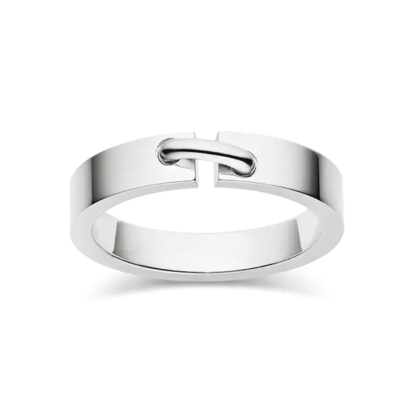 [⭐Hyrra Jewelry]ALLIANCE LIENS VIDENCE 4MM RING