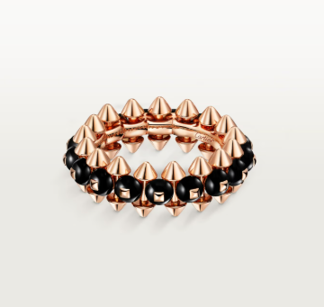 [⭐Hyrra Jewelry]CLASH ELEGANT ROSE GOLD RING FEATURING NATURAL AGATE