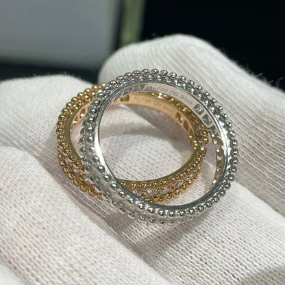 [⭐Hyrra Jewelry]PERLEE DIAMOND SILVER RING