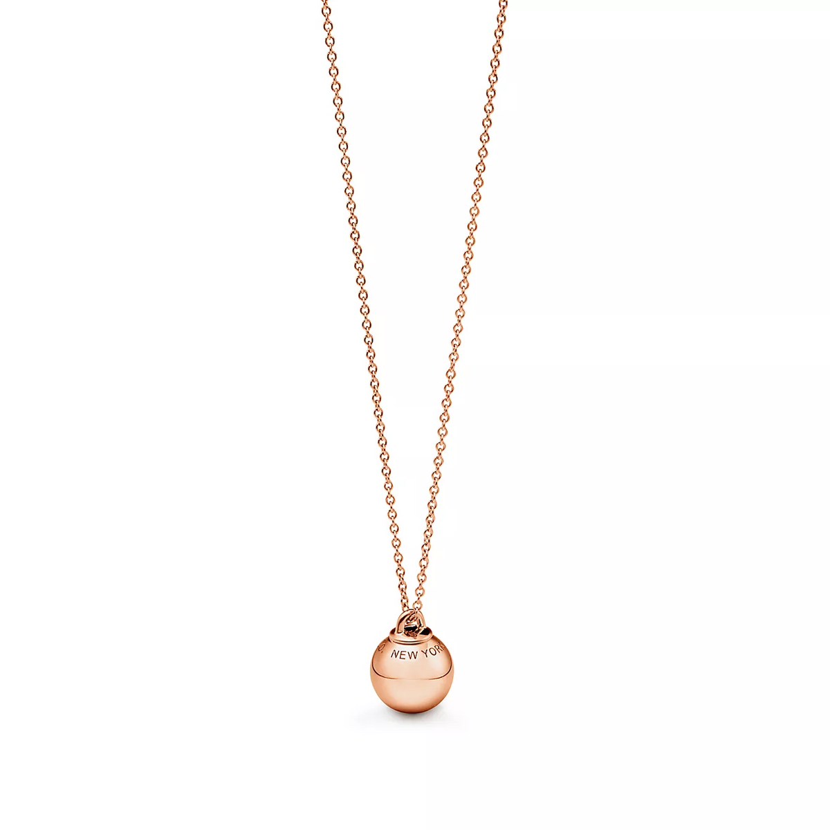 [Hyrra Jewelry]BALL PENDANT 12.75MM NECKLACE