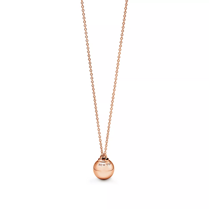 [Hyrra Jewelry]BALL PENDANT 12.75MM NECKLACE