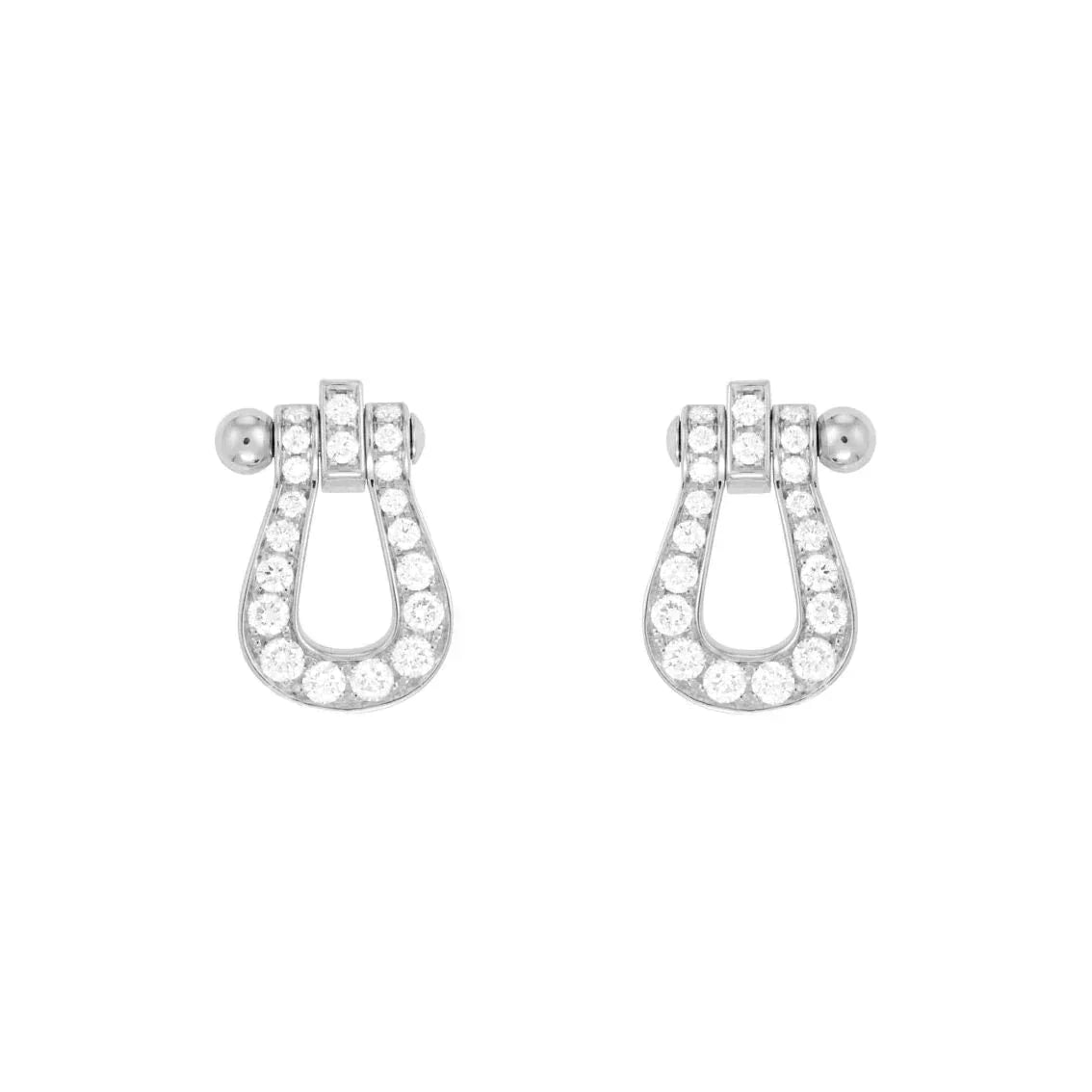[⭐Hyrra Jewelry]FORCE 10 FULL DIAMOND STUD EARRINGS MINI MODEL