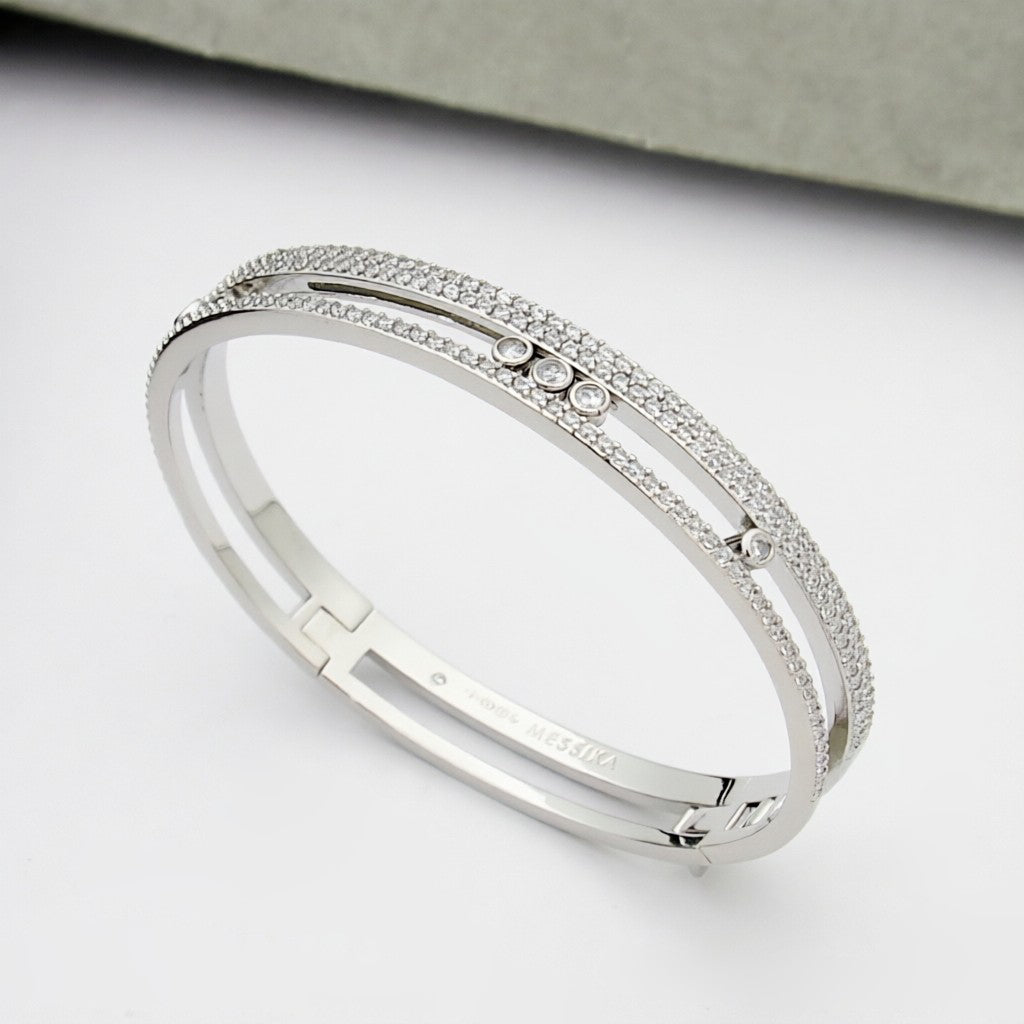 [⭐Hyrra Jewelry]Move Romane pavé bangle