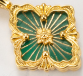 [⭐Hyrra Jewelry] B.C.L SMALL SIZE  ENAMEL NECKLACE（Various colors)
