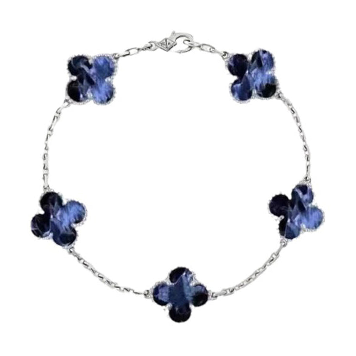 [⭐Hyrra Jewelry]CLOVER 5 MOTIF PIETERSITE BRACELET COLLECTION