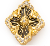 [⭐Hyrra Jewelry] B.C.L BIG SIZE  ENAMEL NECKLACE（Various colors）