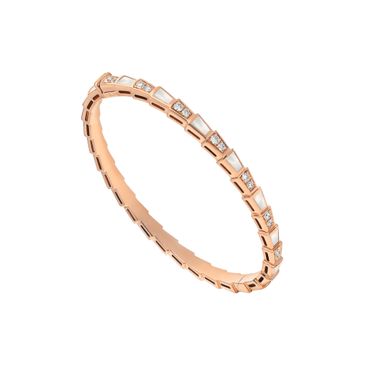 [⭐Hyrra Jewelry]SERPENTI BRACELET PINK GOLD MOP DIAMOND