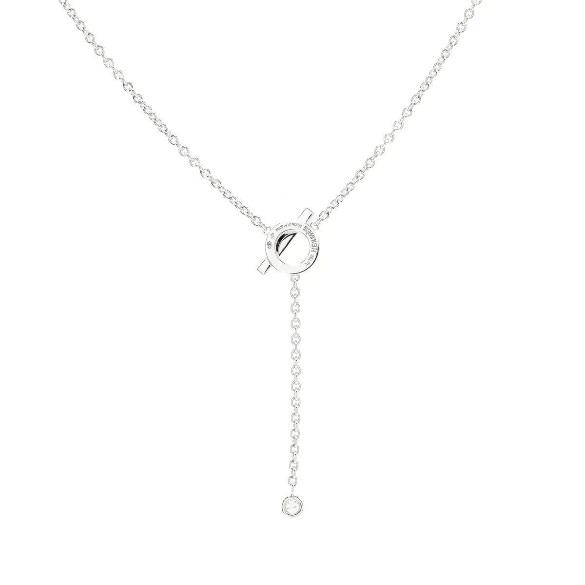[⭐Hyrra Jewelry]FINESSE SILVER DIAMOND NECKLACE