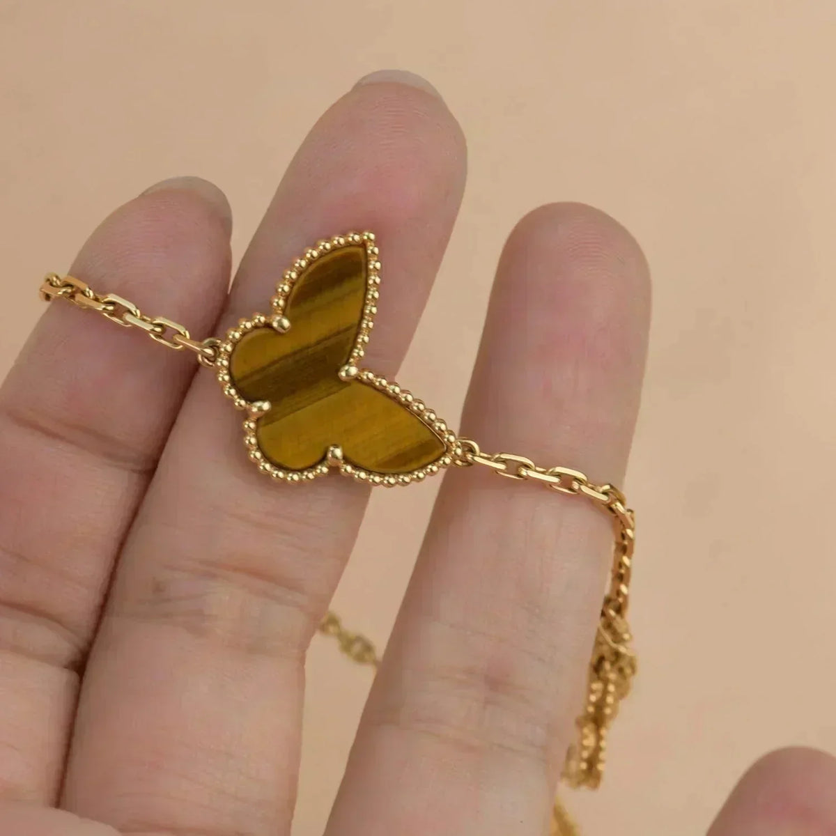 [⭐Hyrra Jewelry]LUCKY SPRING 5 MOTIF GOLD BRACELET