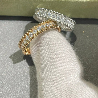 [⭐Hyrra Jewelry]PERLEE DIAMOND SILVER RING