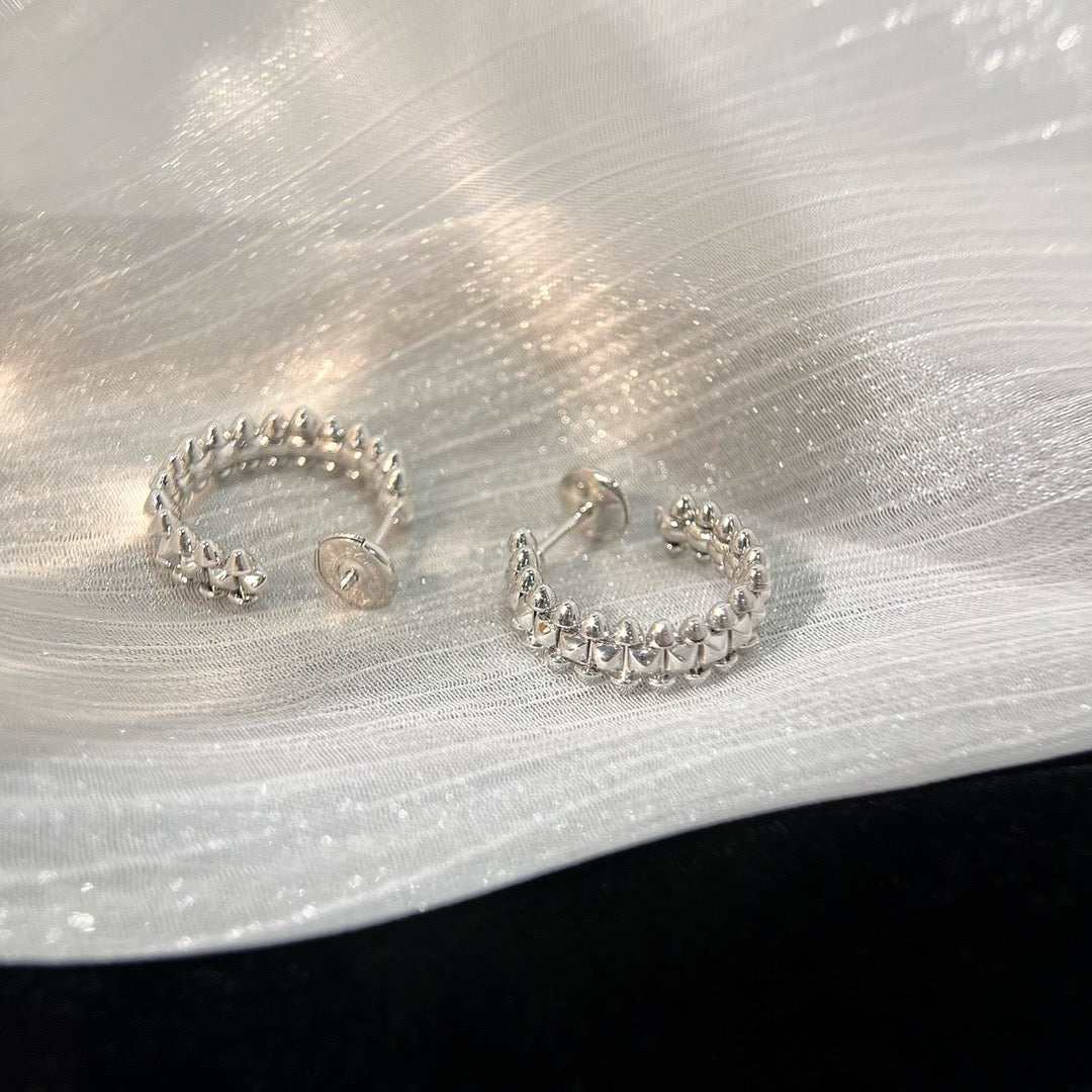 [⭐Hyrra Jewelry]CLASH SMALL HOOP EARRINGS