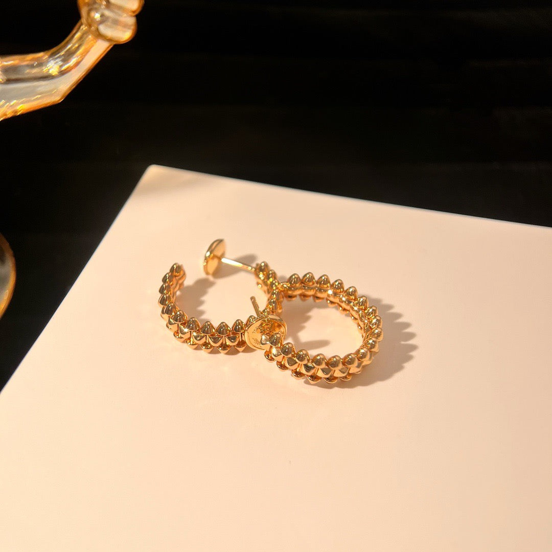 [⭐Hyrra Jewelry]CLASH SMALL HOOP EARRINGS