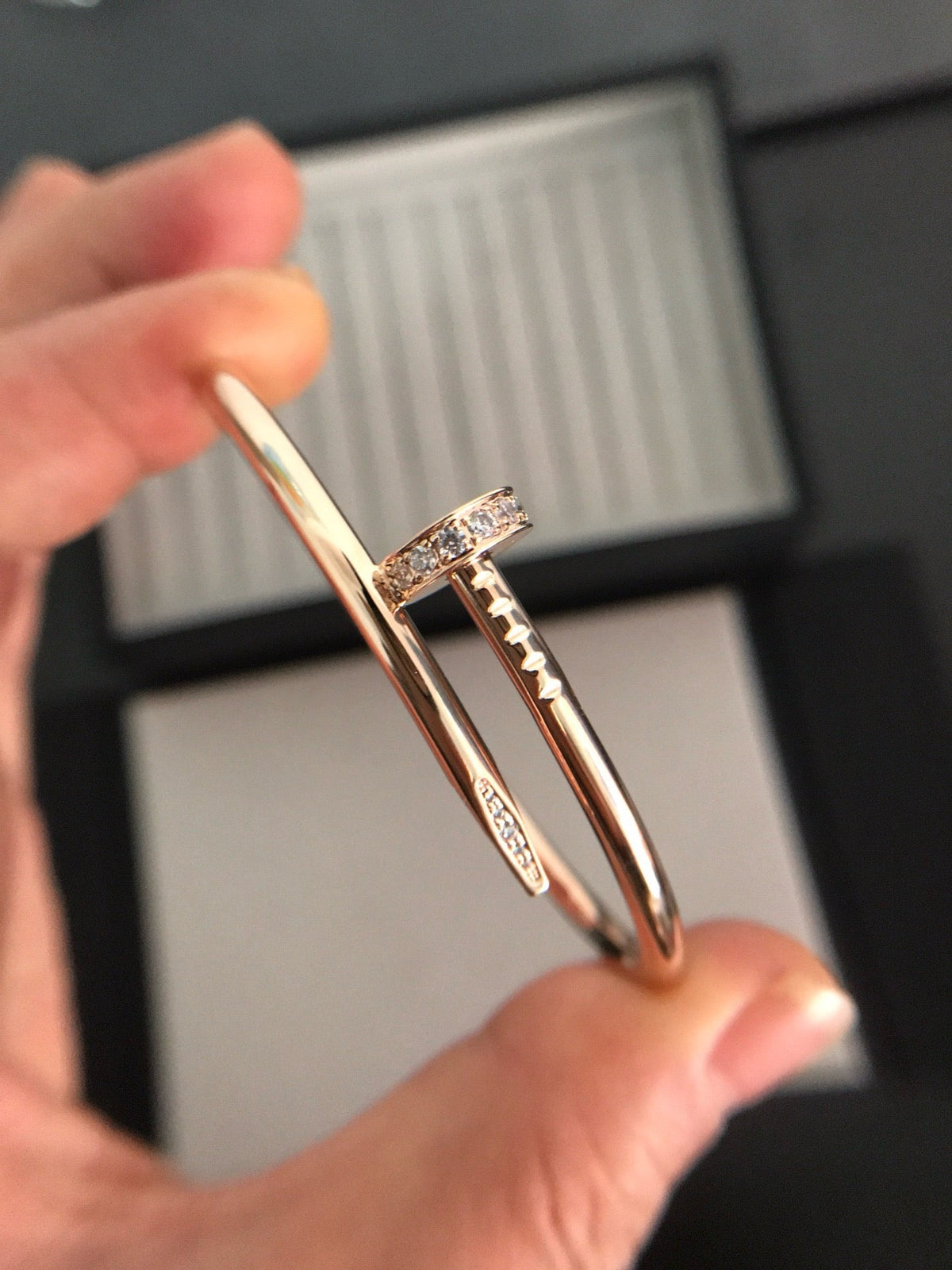 [⭐Hyrra Jewelry]JUSTE BRACELET 3.5MM DIAMONDS