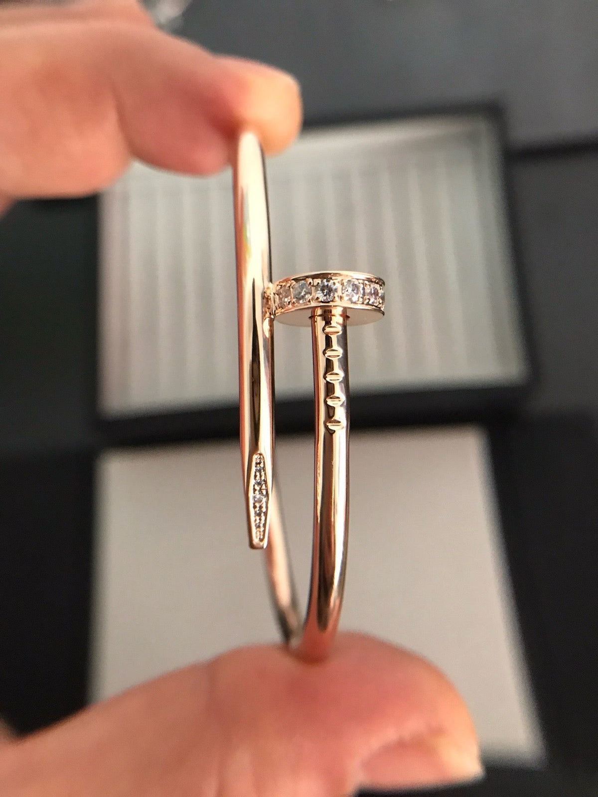 [⭐Hyrra Jewelry]JUSTE BRACELET 3.5MM DIAMONDS