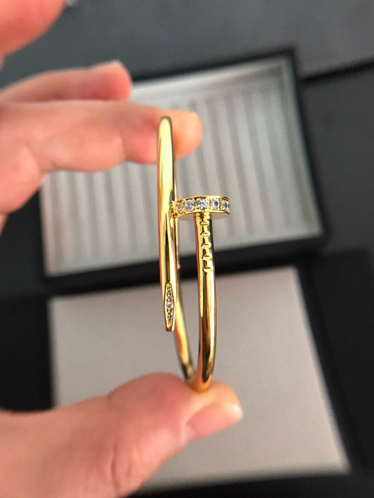 [⭐Hyrra Jewelry]JUSTE BRACELET 3.5MM DIAMONDS