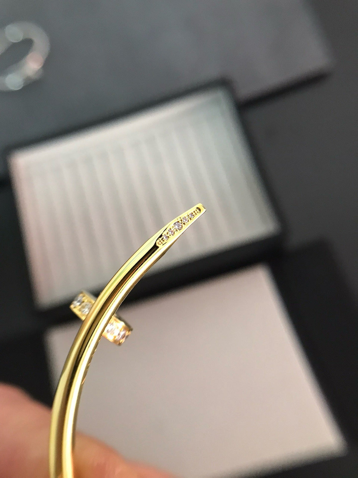 [⭐Hyrra Jewelry]JUSTE BRACELET 3.5MM DIAMONDS