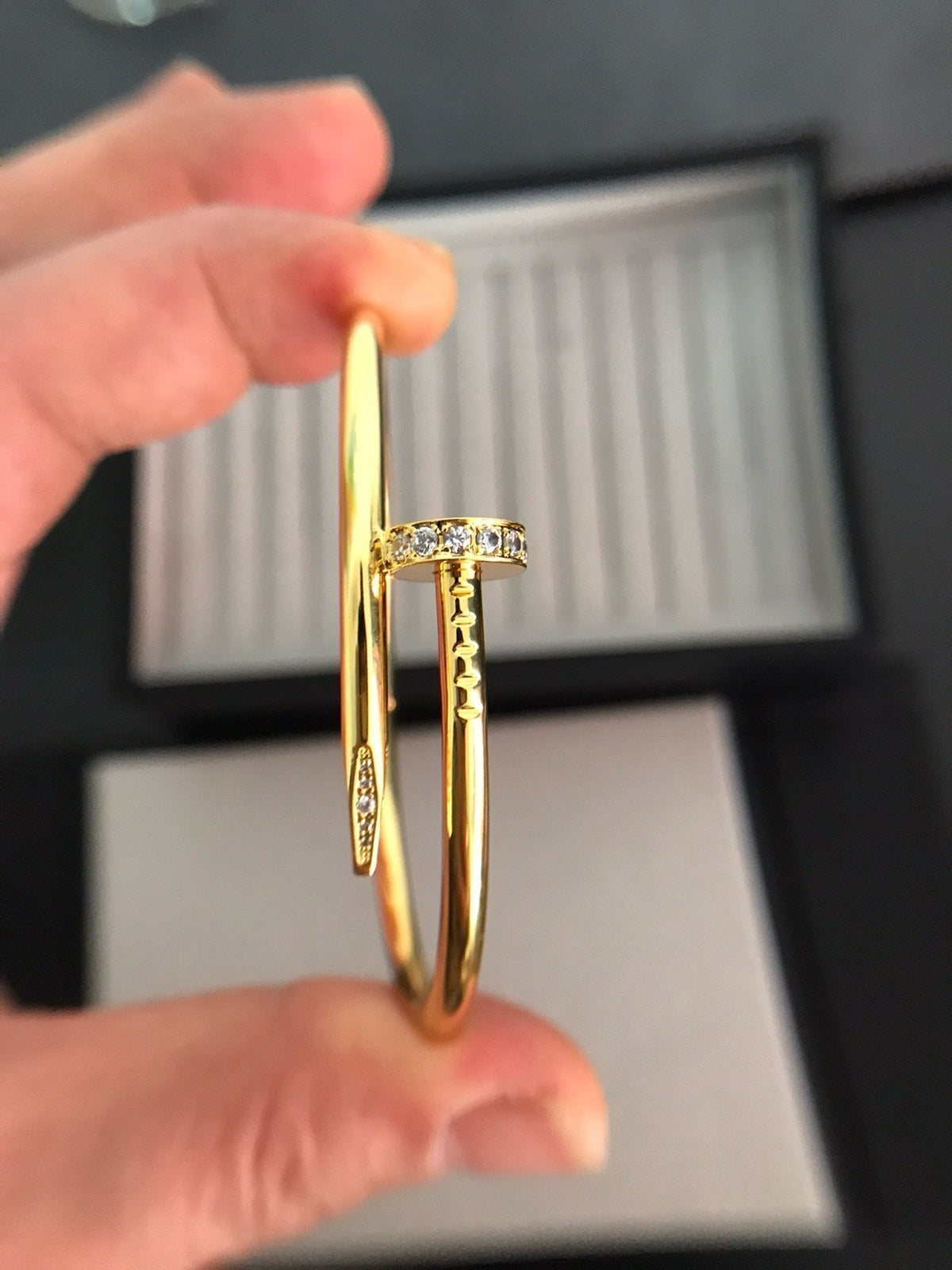 [⭐Hyrra Jewelry]JUSTE BRACELET 3.5MM DIAMONDS
