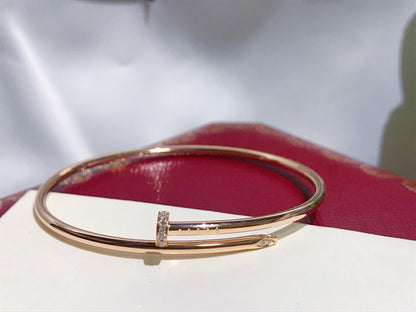 [⭐Hyrra Jewelry]JUSTE BRACELET 2.5MM DIAMONDS
