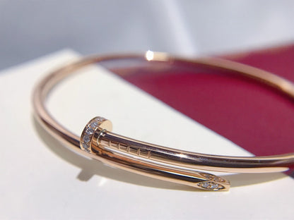 [⭐Hyrra Jewelry]JUSTE BRACELET 2.5MM DIAMONDS