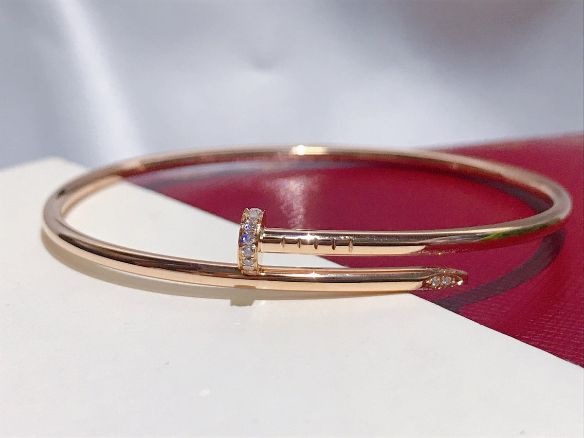 [⭐Hyrra Jewelry]JUSTE BRACELET 2.5MM DIAMONDS