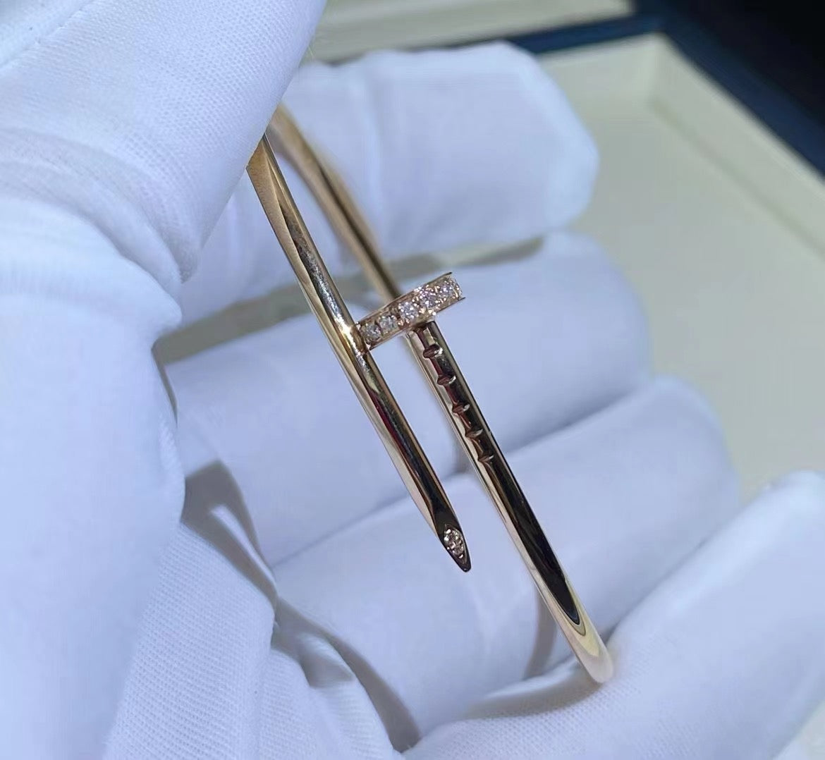 [⭐Hyrra Jewelry]JUSTE BRACELET 2.5MM DIAMONDS
