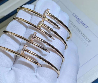[⭐Hyrra Jewelry]JUSTE BRACELET 2.5MM DIAMONDS