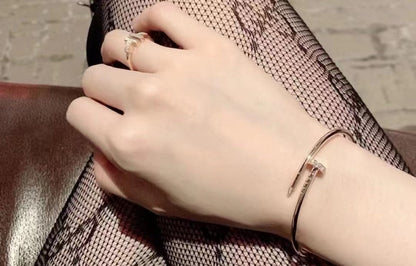 [⭐Hyrra Jewelry]JUSTE BRACELET 2.5MM DIAMONDS