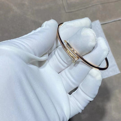 [⭐Hyrra Jewelry]JUSTE BRACELET 2.5MM DIAMONDS
