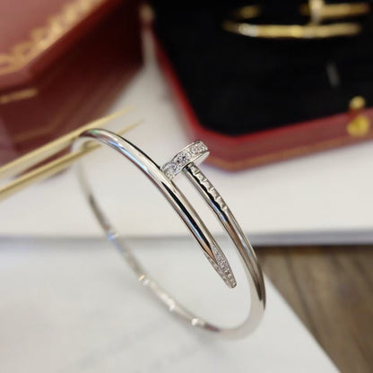 [⭐Hyrra Jewelry]JUSTE BRACELET 3.5MM DIAMONDS
