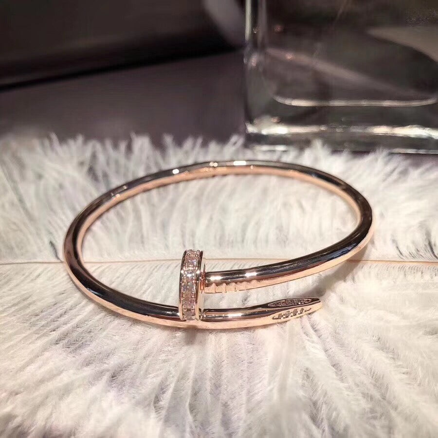 [⭐Hyrra Jewelry]JUSTE BRACELET 3.5MM DIAMONDS