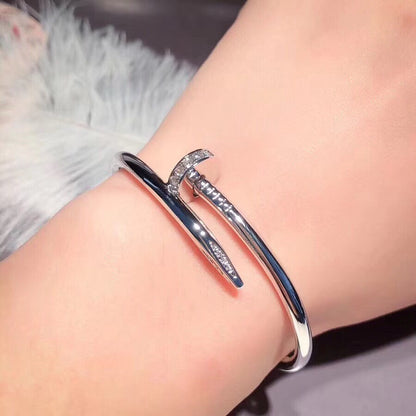 [⭐Hyrra Jewelry]JUSTE BRACELET 3.5MM DIAMONDS