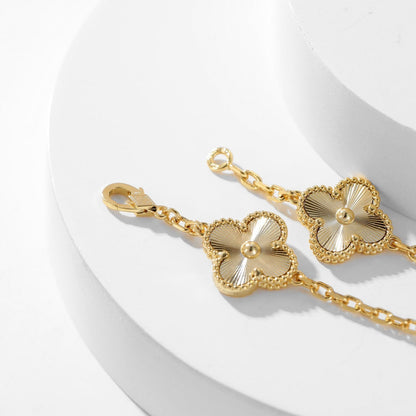 [⭐Hyrra Jewelry]CLOVER 10 MOTIFS LASER NECKLACE