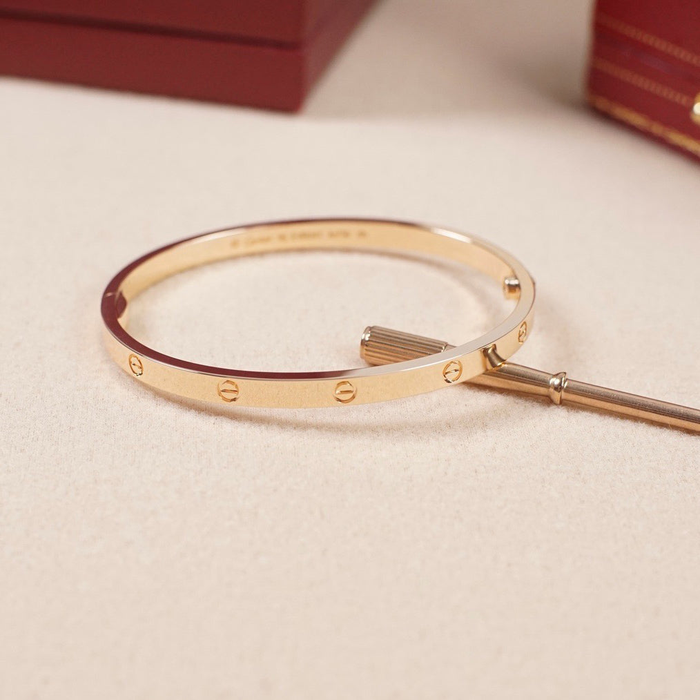 [⭐Hyrra Jewelry]LOVE BRACELET 3.65MM NO DIAMONDS