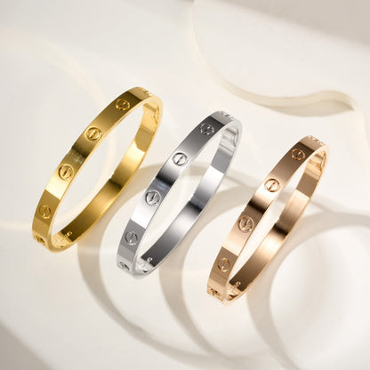 [⭐Hyrra Jewelry]LOVE BRACELET 6.1MM NO DIAMONDS