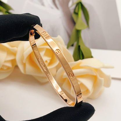 [⭐Hyrra Jewelry]LOVE BRACELET 3.65MM NO DIAMONDS
