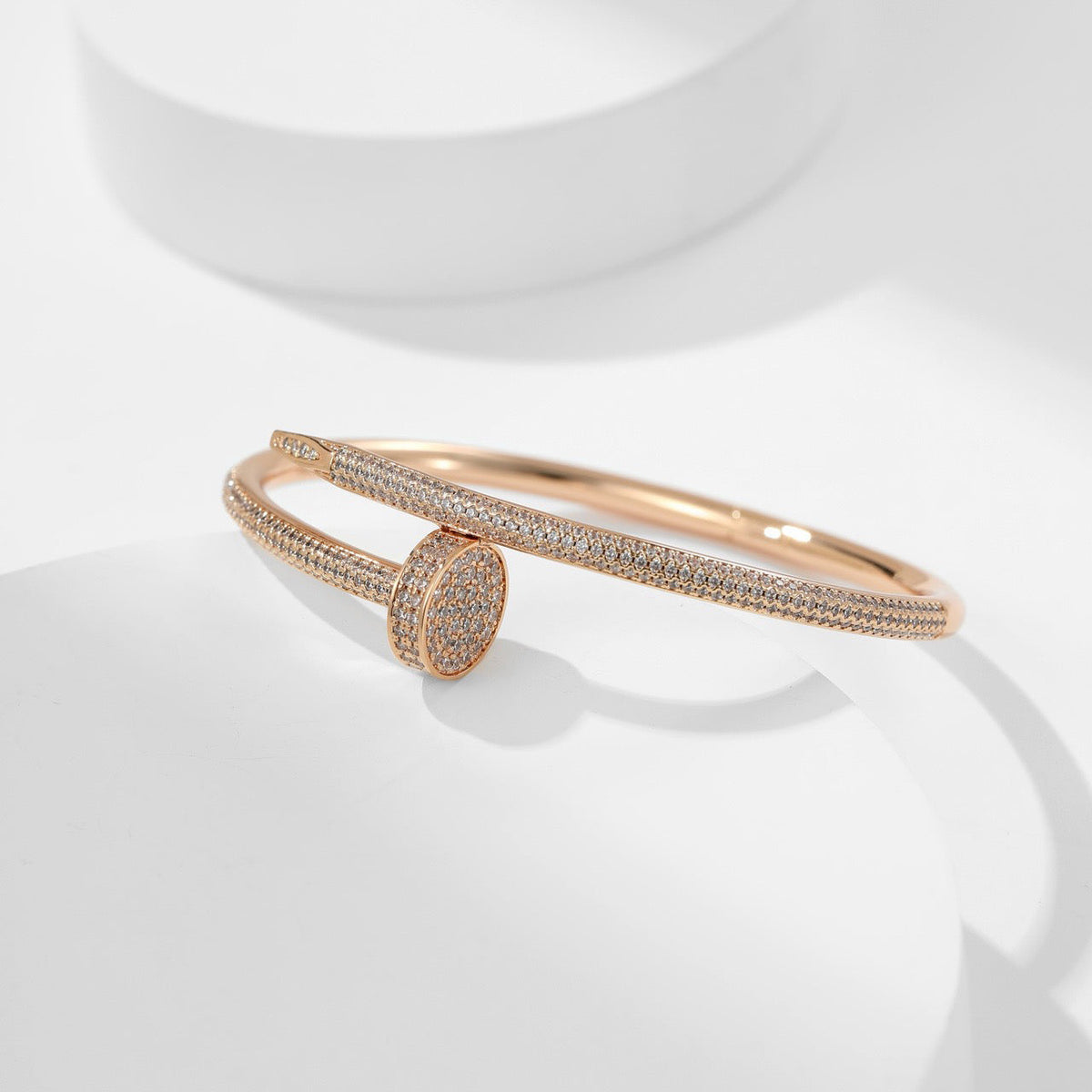 [⭐Hyrra Jewelry]JUSTE BRACELET 3.5MM ALL DIAMONDS