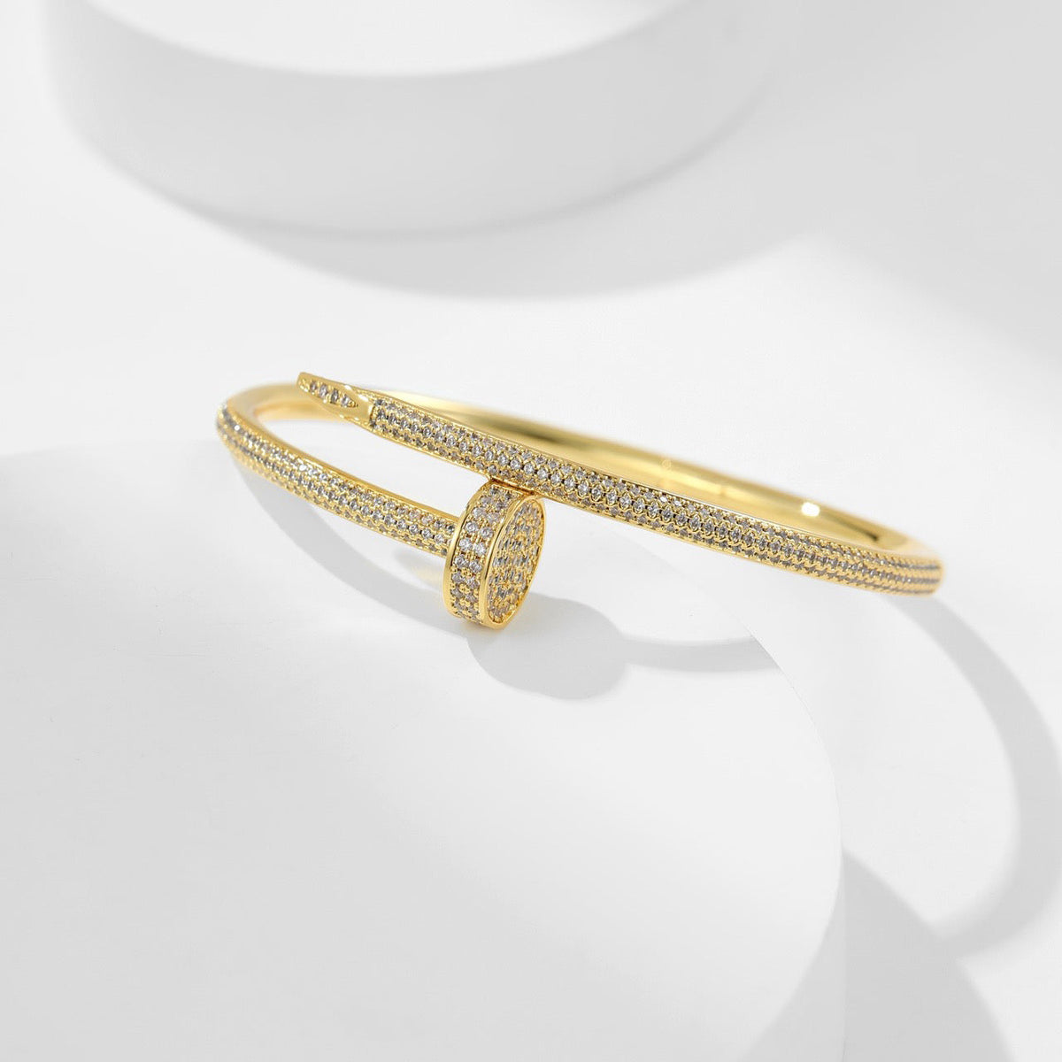 [⭐Hyrra Jewelry]JUSTE BRACELET 3.5MM ALL DIAMONDS