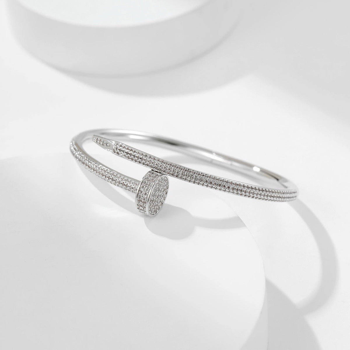 [⭐Hyrra Jewelry]JUSTE BRACELET 3.5MM ALL DIAMONDS
