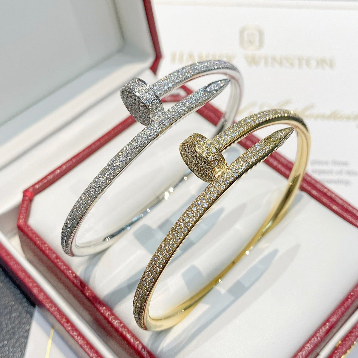 [⭐Hyrra Jewelry]JUSTE BRACELET 3.5MM ALL DIAMONDS