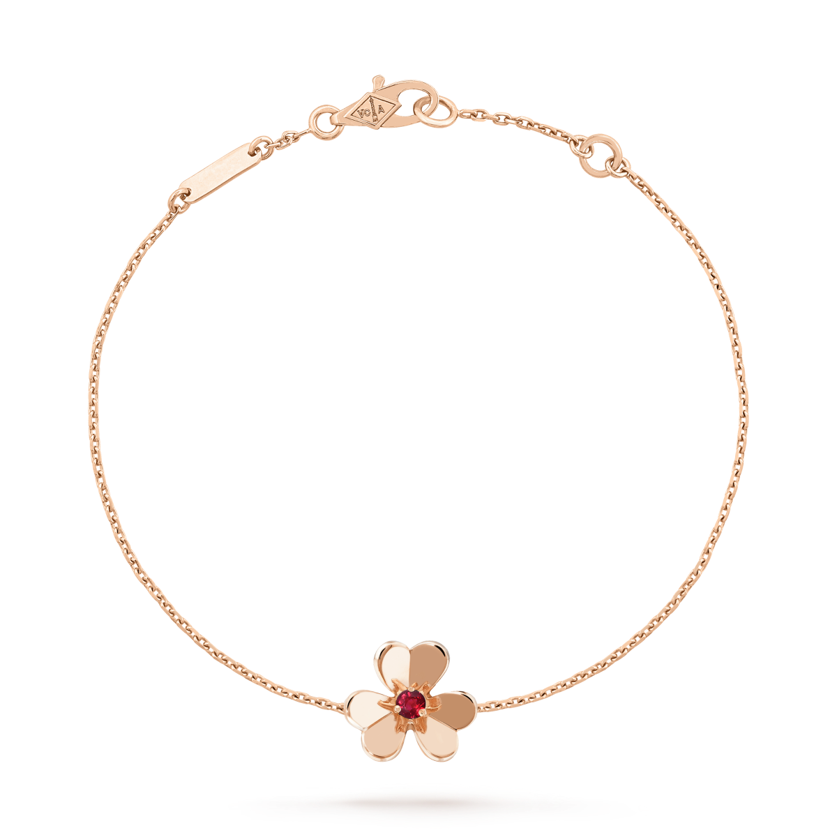 [⭐Hyrra Jewelry]FRIVOLE GOLD FLOWER PINK MALACHITE BRACELET
