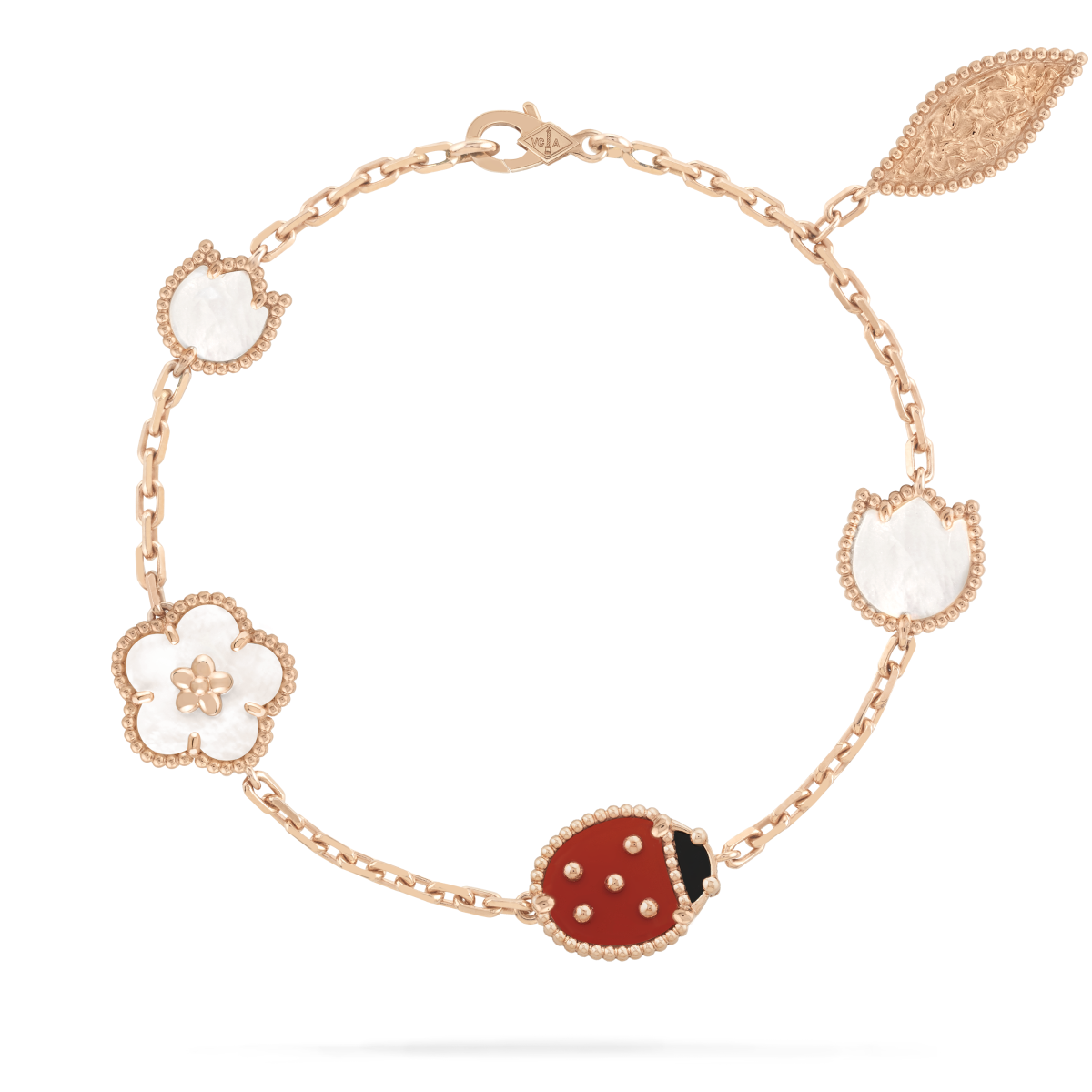 [⭐Hyrra Jewelry]LUCKY SPRING 5 MOTIF BRACELET