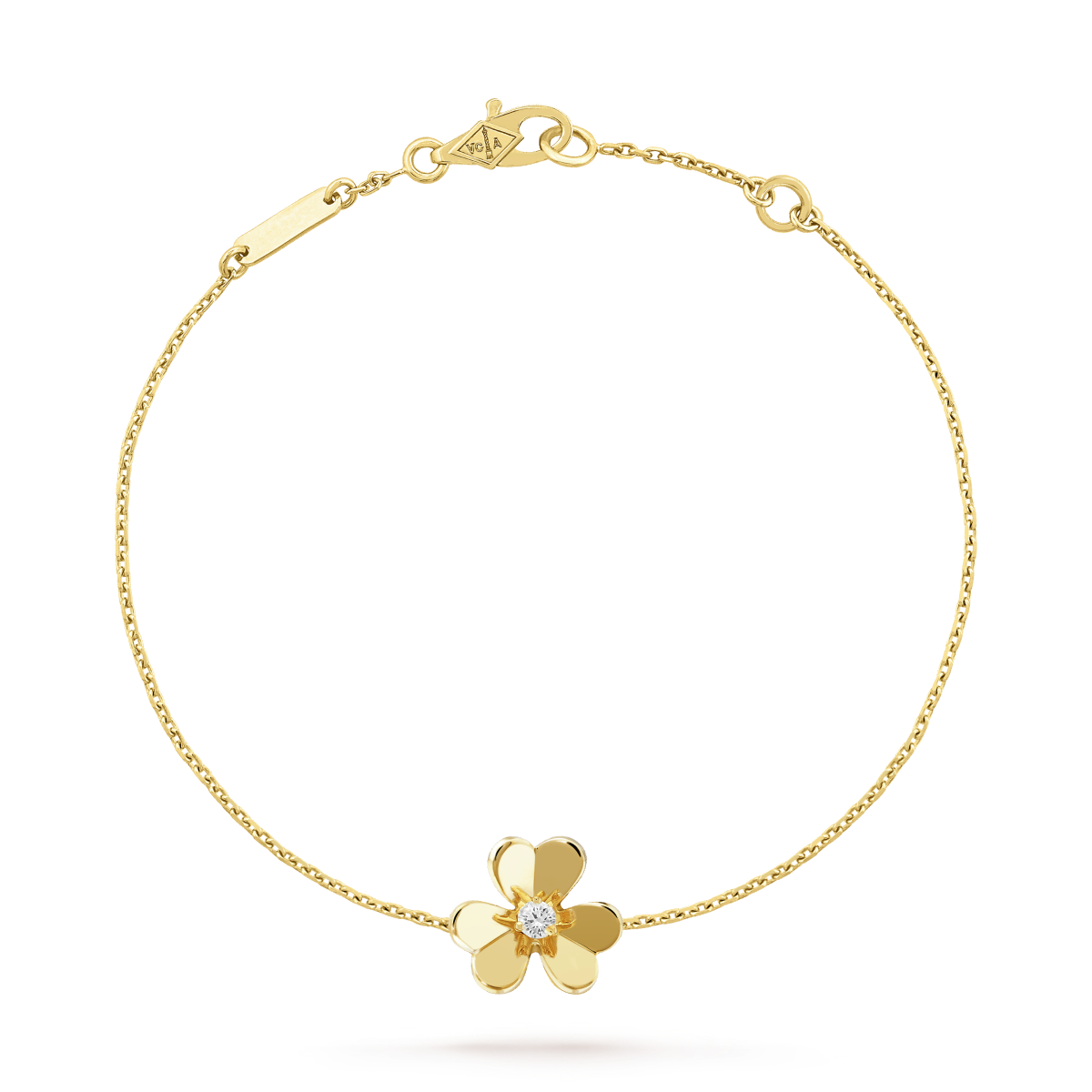 [⭐Hyrra Jewelry]FRIVOLE GOLD FLOWER PINK MALACHITE BRACELET