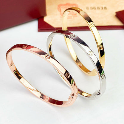 [⭐Hyrra Jewelry]LOVE BRACELET 3.65MM NO DIAMONDS