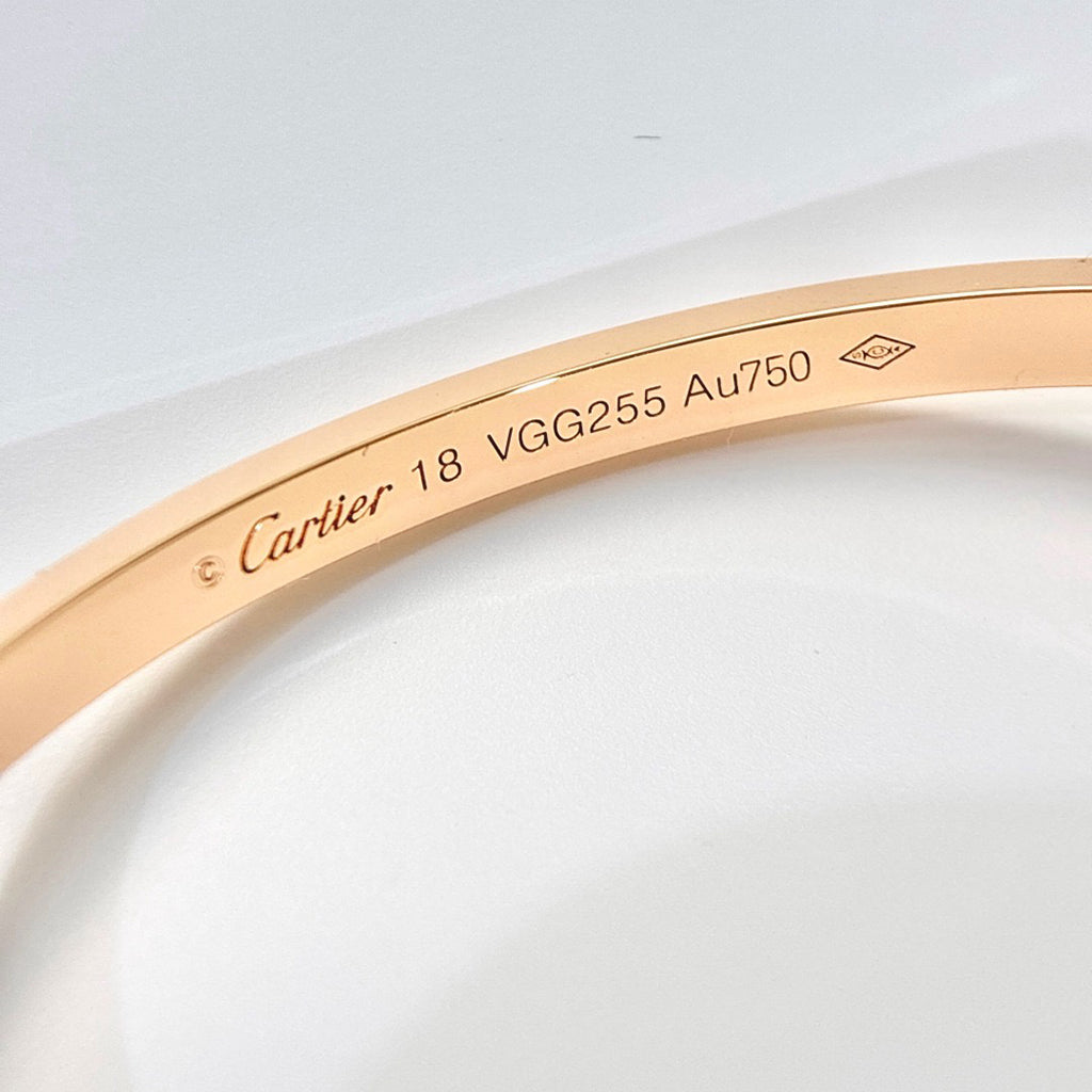 [⭐Hyrra Jewelry]LOVE BRACELET 3.65MM DIAMOND-PAVED